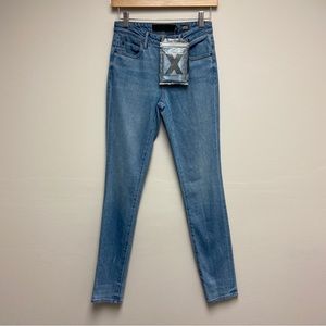 Alexander Wang Womens Blue Denim Skinny Jeans Size 24 NWT